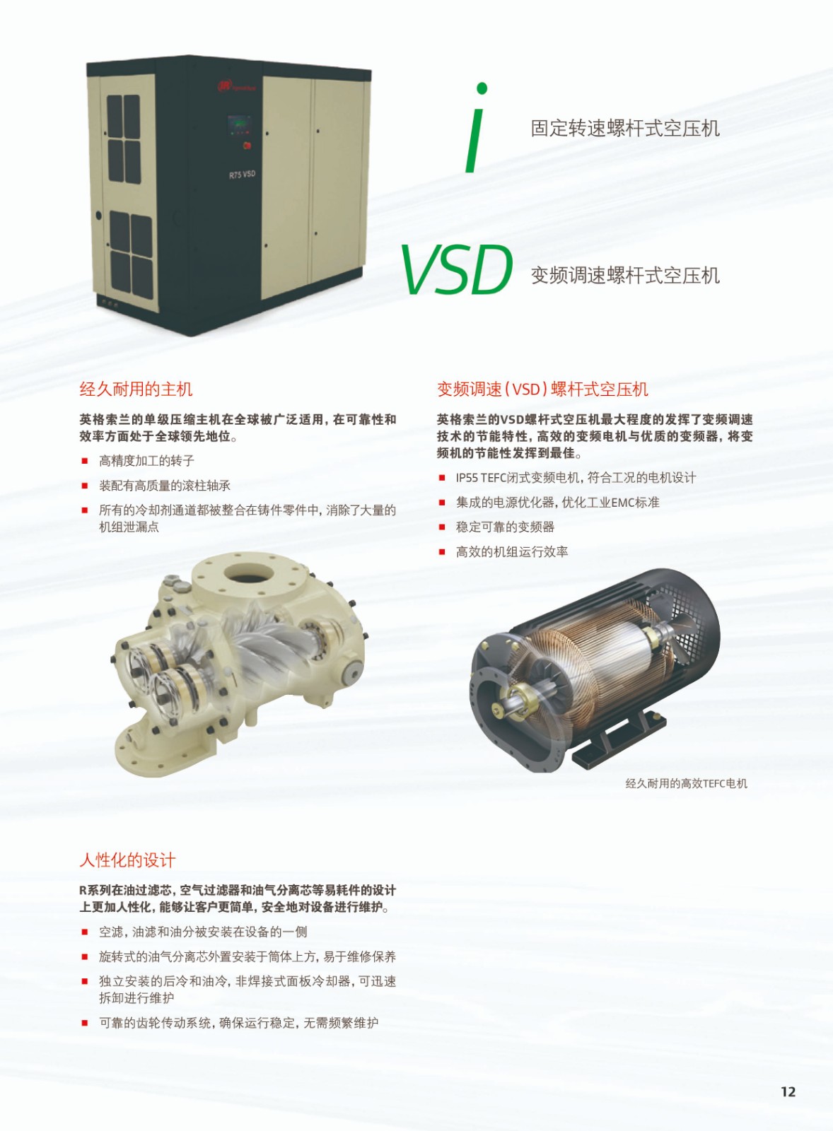 綜合微油螺桿式空氣壓縮機(jī)4-22KW